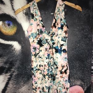 Forever 21 mini floral cocktail dress